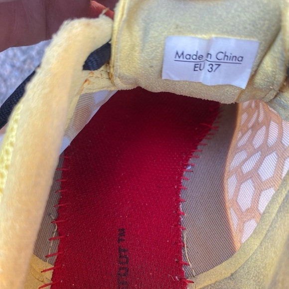 Vivobarefoot Terra Plana MinimalistRunning Shoes Yellow Black euro SZ 37 - Picture 8 of 8